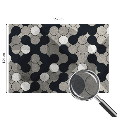 Modern fotobehang Geometrische cirkels