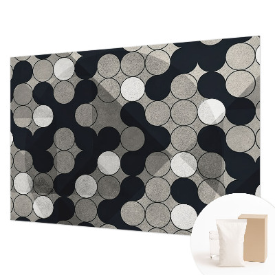 Modern fotobehang Geometrische cirkels