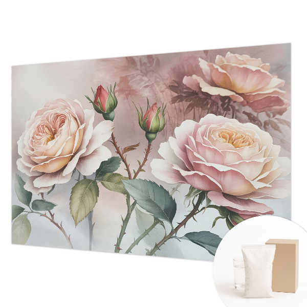 Premium fotobehang Pastel rozen