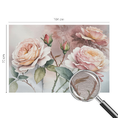 Premium fotobehang Pastel rozen