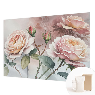 Premium fotobehang Pastel rozen