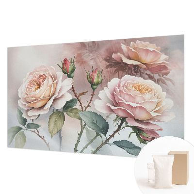 Premium fotobehang Pastel rozen