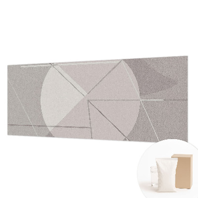 Luxe fotobehang met een abstract geometrisch patroon