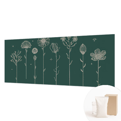Hoogwaardig fotobehang met een subtiel bloemenmotief