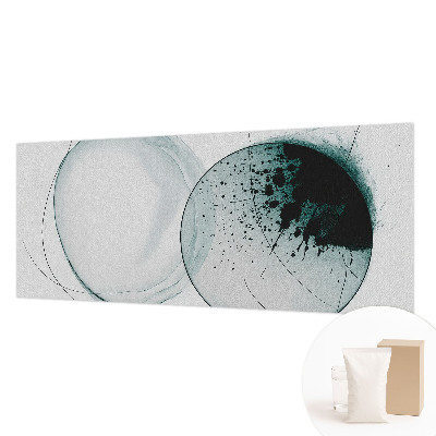 Sfeervol fotobehang Groene cirkels