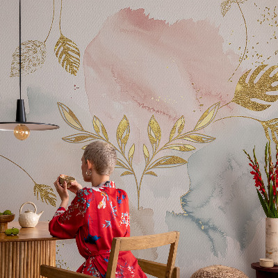 Uniek fotobehang Botanische charme