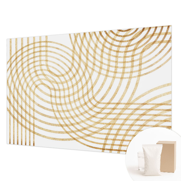 Groot fotobehang Geometrische weefsels