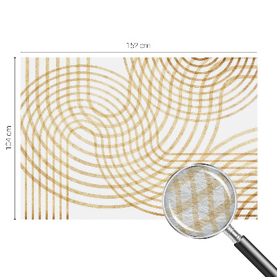 Groot fotobehang met een geometrische weefstructuur