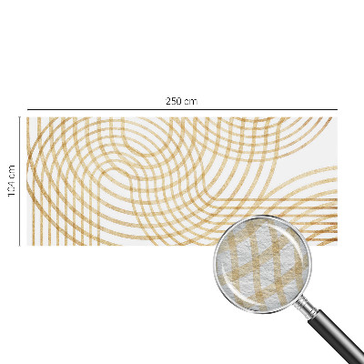 Groot fotobehang met een geometrische weefstructuur