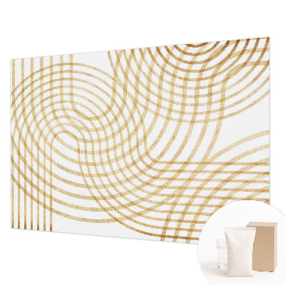 Groot fotobehang Geometrische weefsels