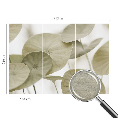 Vliesbehang fotobehang woonkamer Natuurlijke elegantie