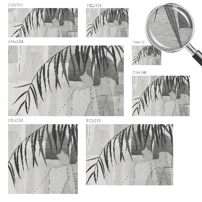 Fotobehang vliesbehang Abstracte palmboom