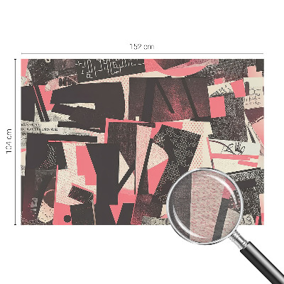 Fotobehang vlies Geometrische collage