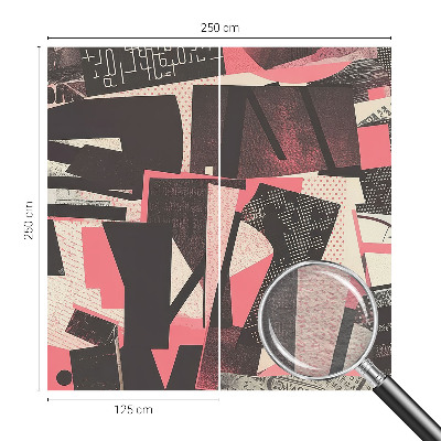 Fotobehang vlies Geometrische collage