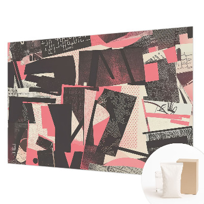 Fotobehang vlies Geometrische collage