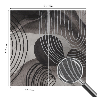 Fotobehang Harmonie van vormen