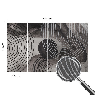 Fotobehang Harmonie van vormen