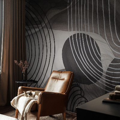 Fotobehang met een ontwerp 'Harmonie van vormen'