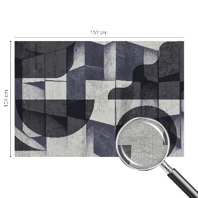 Muur behang Geometrische symmetrie