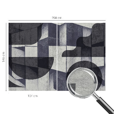 Muur behang Geometrische symmetrie