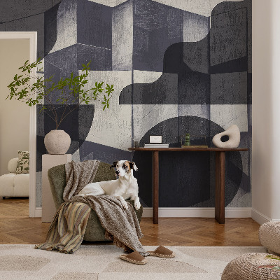 Muur behang Geometrische symmetrie