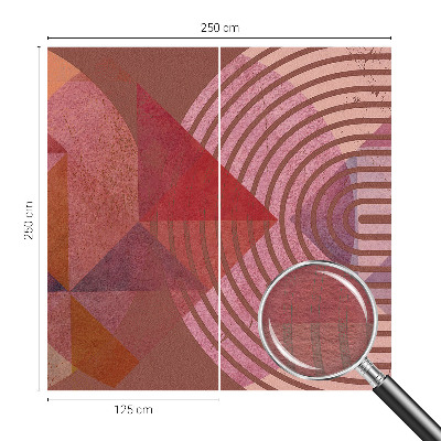 Fotobehang op maat Abstracte vormen