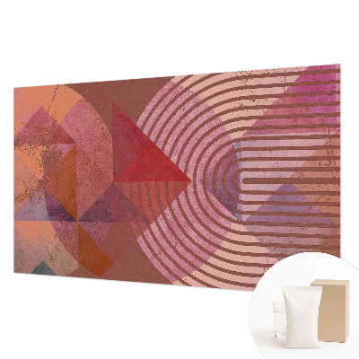 Fotobehang op maat met abstracte vormen
