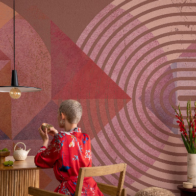 Fotobehang op maat Abstracte vormen