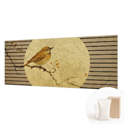 Behang met print Harmonievogel