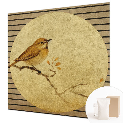 Behang met print Harmonievogel