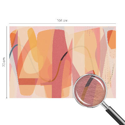 Fotobehang voor de woonkamer Kleurrijke abstractie