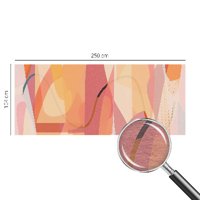 Fotobehang voor de woonkamer Kleurrijke abstractie