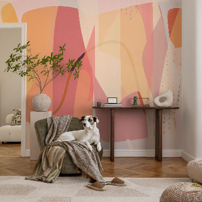Fotobehang voor de woonkamer Kleurrijke abstractie