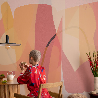 Fotobehang voor de woonkamer Kleurrijke abstractie