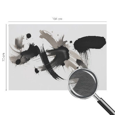 Foto behang op maat Abstracte uitdrukking