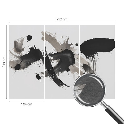 Foto behang op maat Abstracte uitdrukking