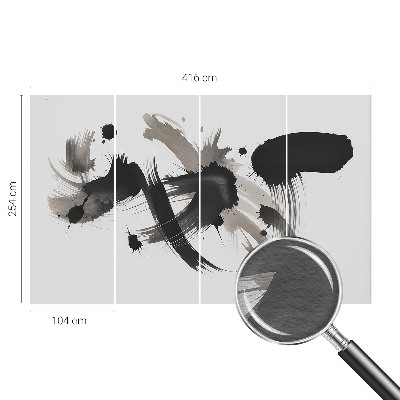 Foto behang op maat met een abstracte afbeelding