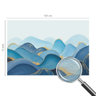 Fotobehang naadloos Glooiend landschap