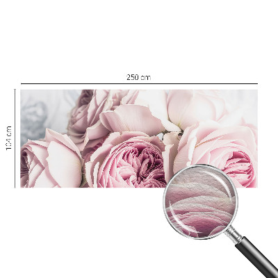 Fotobehang voor slaapkamer Roze rozen