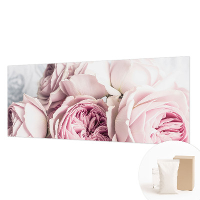 Fotobehang voor slaapkamer Roze rozen