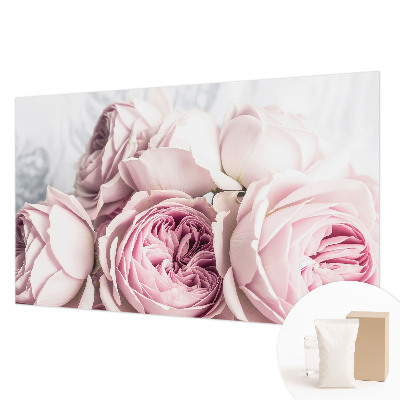 Fotobehang voor slaapkamer Roze rozen