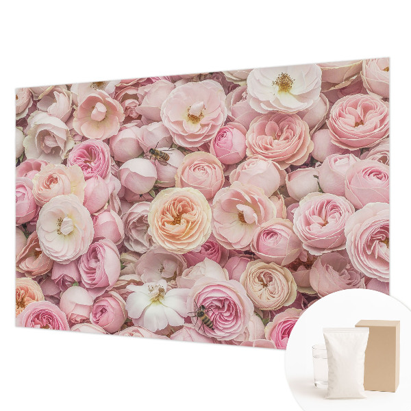 Modern fotobehang voor de woonkamer Prachtige bloemen