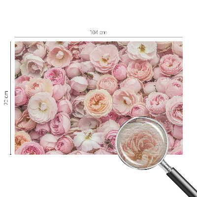 Modern fotobehang voor de woonkamer Prachtige bloemen