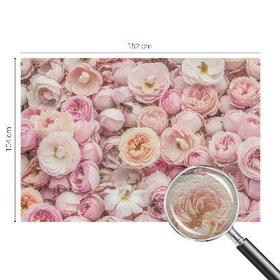 Modern fotobehang voor de woonkamer Prachtige bloemen