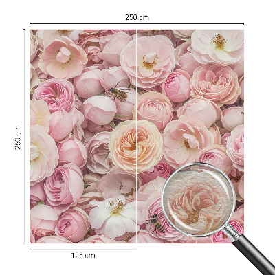 Modern fotobehang voor de woonkamer Prachtige bloemen
