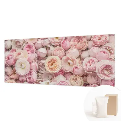 Modern fotobehang voor de woonkamer met een prachtig bloemenmotief