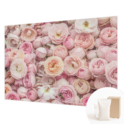 Modern fotobehang voor de woonkamer Prachtige bloemen