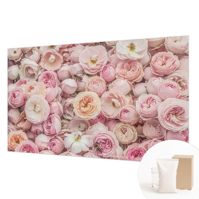 Modern fotobehang voor de woonkamer Prachtige bloemen