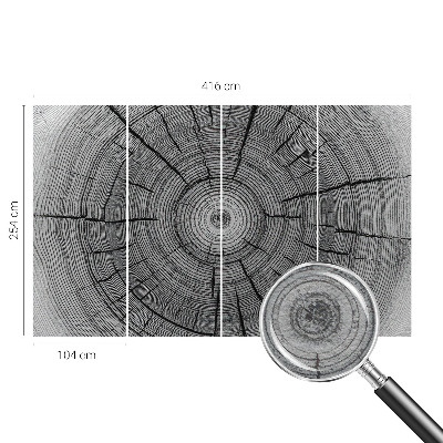 Modern fotobehang Bosharmonie