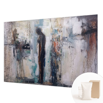 Kwalitatief fotobehang met een mysterieus figuur